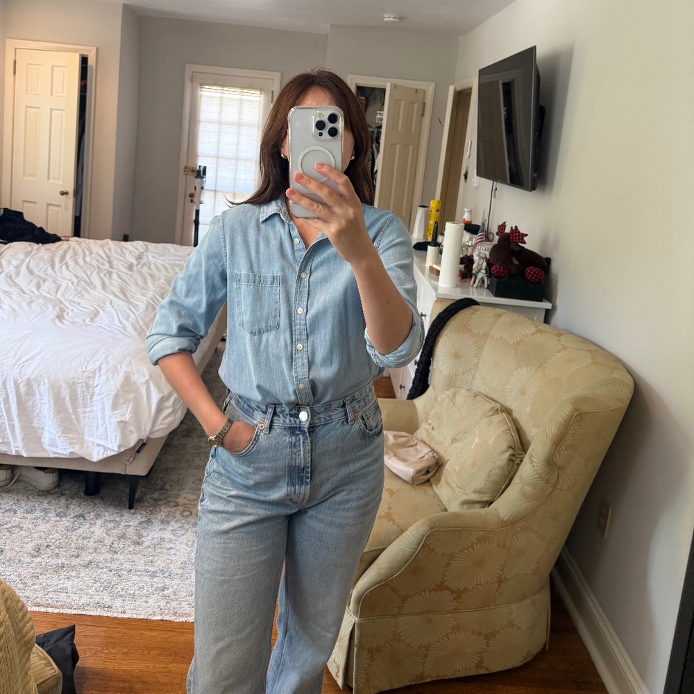 Denim shirt